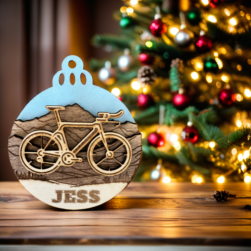 Wasatch Mountains Custom Ornament